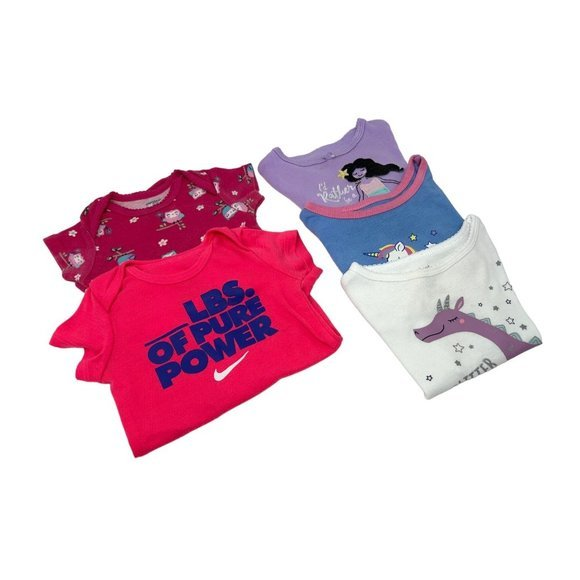 Baby Girl's Body Suits and Tee-Shirts -‎ Size 12 Month - Picture 1 of 7